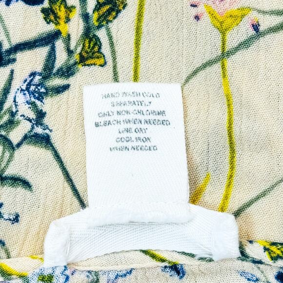 Indigo Thread Co. Floral High-Low Dress Cover - Size S - Picture 7 of 7